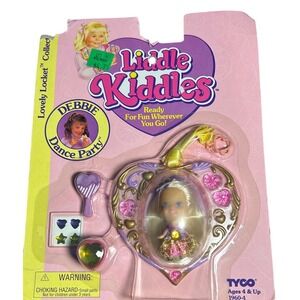 Tyco Liddle‎ Kiddles Debbie Dance Party Lovely Locket Vintage 1994 Pink New